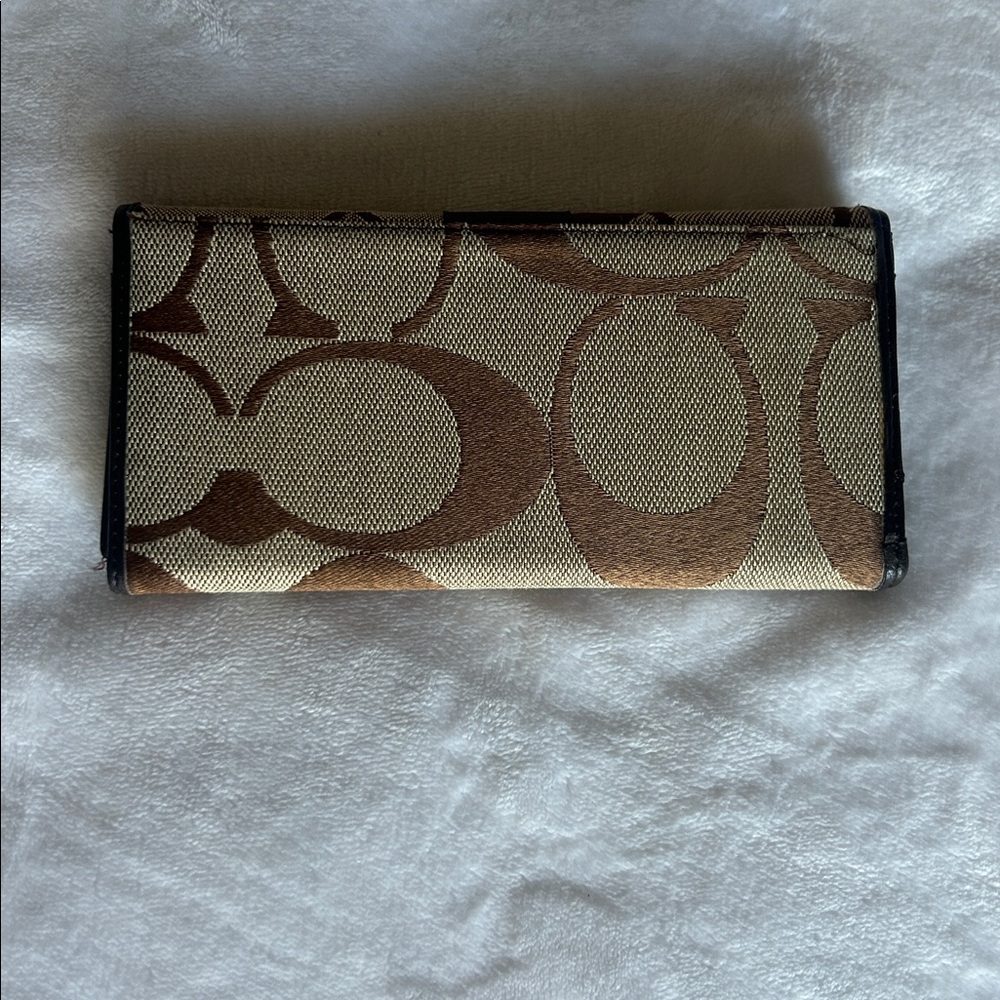 Coach Brown and Black Wallet - Picture 8 of 10